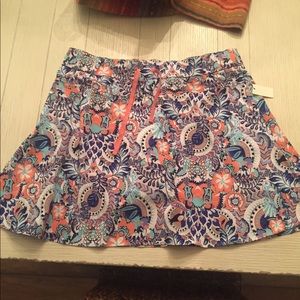 NWT Beautiful Talbots skirt/skort